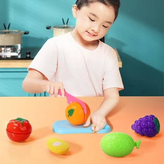23/32PCS ของเล่นผักผลไม้หั่นได้ ชุดครัว ของเล่นอาหาร ของเล่นบทบาทสมมติ