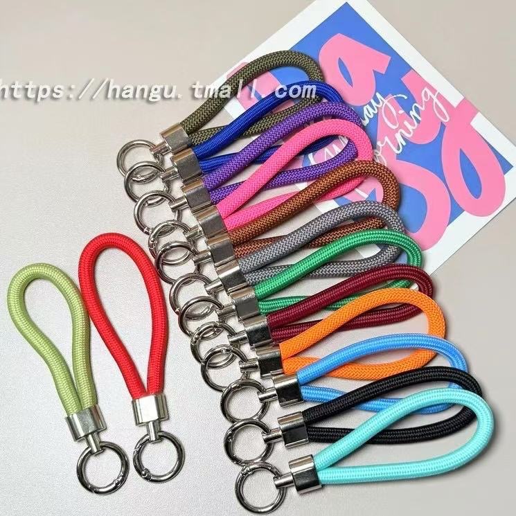 เคสโทรศัพท์มือถือ ป้องกันการสูญหาย ลายการ์ตูนหัวใจน่ารัก แบบพกพา สีสันสดใส แฟชั่นมินิมอล สําหรับทุกรุ่น