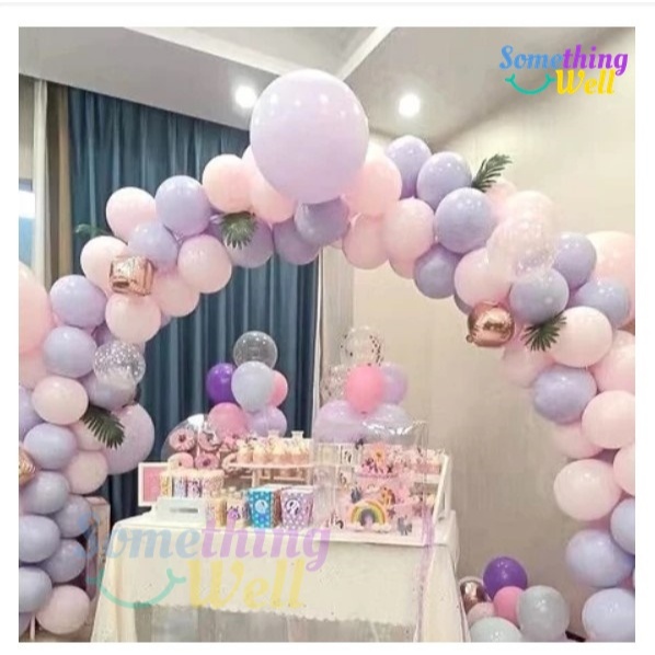 ซุ้มโค้งลูกโป่งสำเร็จรูป ขาตั้งฐานลูกโป่ง สำหรับทำซุ้มในงานต่างๆ