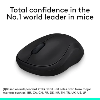 Logitech B175 Wireless Mouse 2.4GHz with USB Mini Receiver 1000 DPI (เมาส์ไร้สาย usb)