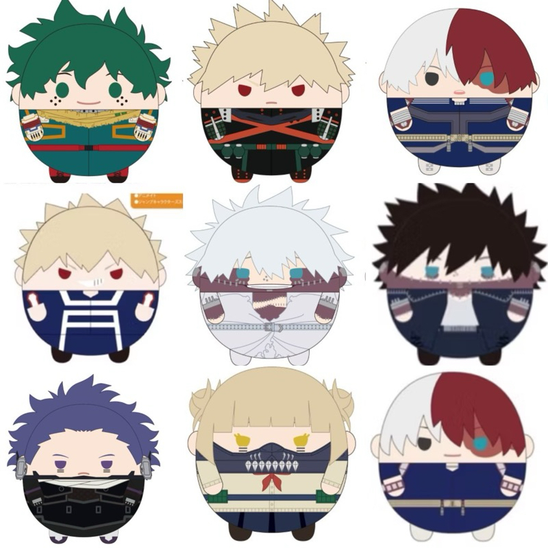 📍พร้อมส่ง แท้  Fuwa M size kororin my hero academia  mha มายฮีโร่  คัตจัง โทโดโรกิ มิโดริยะ mochi โม