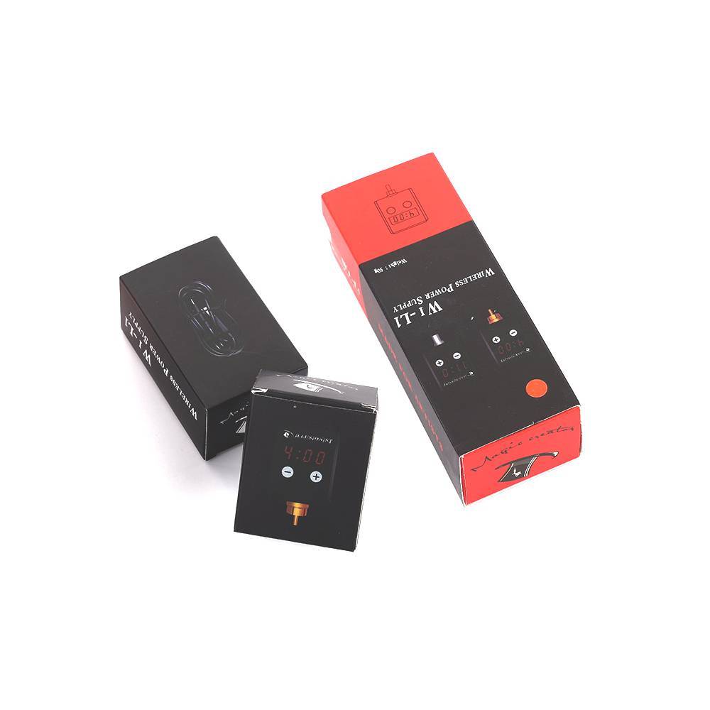 Mini รอยสัก แบตเตอรี่สัก แหล่งจ่ายไฟไร้สาย แบตเตอรี่ขนาดเล็ก จอแสดงผล LCD แบตเตอรี่เครื่องสัก - รูปที่ 6