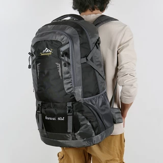 กระเป๋าเป้สะพายหลัง ใบใหญ่ 60L/40L กระเป๋าปีนเขา เดินป่า ความจุ 60 L กันน้ำ Outdoor Rucksack Sports