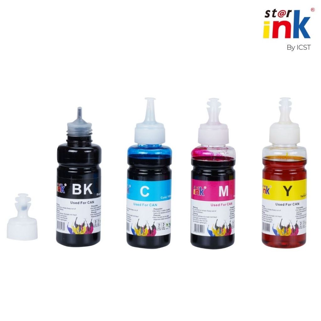 StarInk หมึกเติม GI-790 เครื่องปริ้น Canon G1010, G2000, G2002, G2010, G3000, G3010, G4000, G4010(10