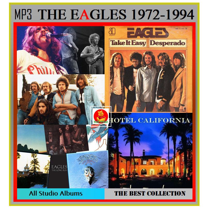 [USB/CD] MP3 The Eagles รวมฮิตทุกอัลบั้ม 1972-1994 (149 เพลง) (รายชื่อเพลงตามปกหลัง-สไลด์รูปดูได้ค่ะ)