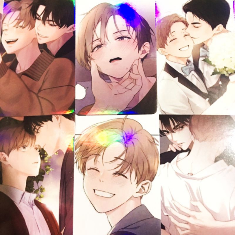(ซื้อ 1 แถม 1) 4 week lovers แฟนกัน 4 สัปดาห์ photocard BL manhwa โฟโต้การ์ด ** โปรแถมโปรลดราคาเฉพาะเดือนนี้เท่านั้น **