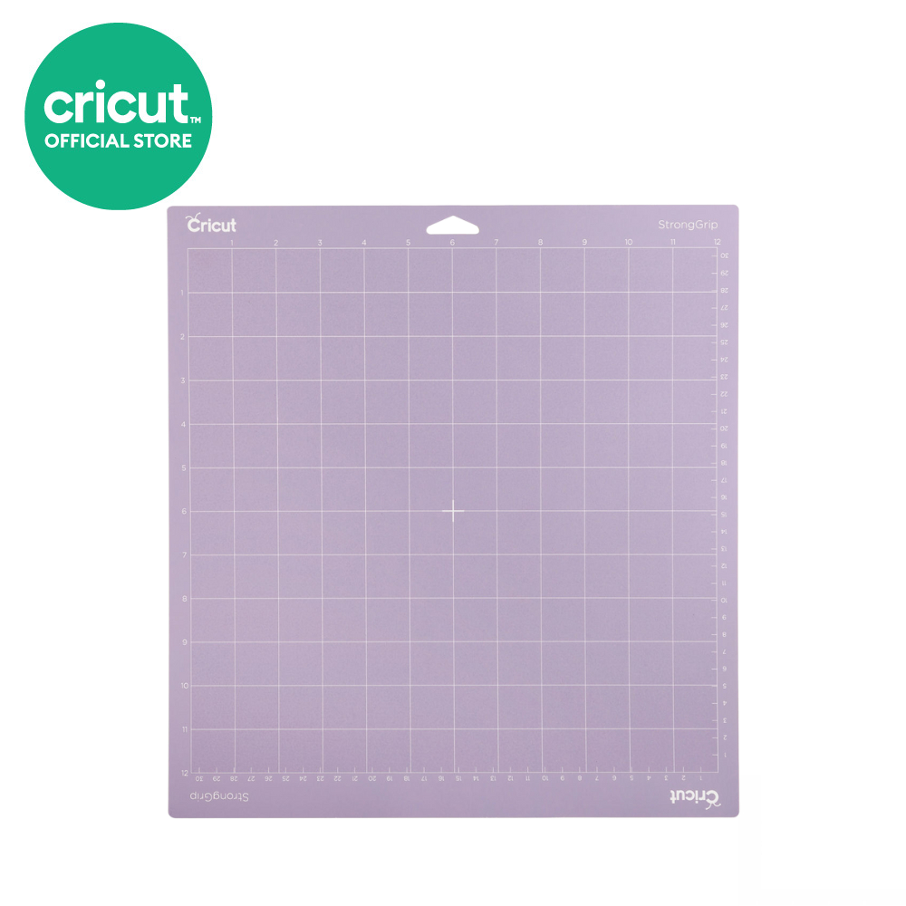 Cricut StrongGrip Machine Mat แผ่นรองตัดชนิดมีกาวในตัวแบบยึดแน่น ขนาด 12x12 นิ้ว