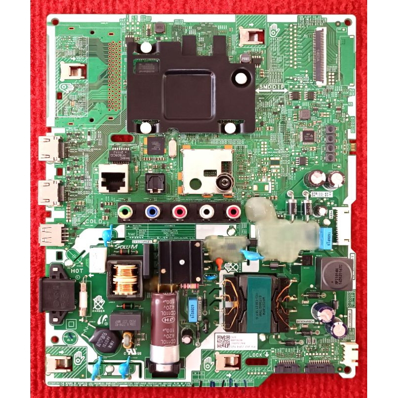 เมนบอร์ดทีวี SAMSUNG UA32T4300AKXXT พาสบอร์ด BN96-50993K