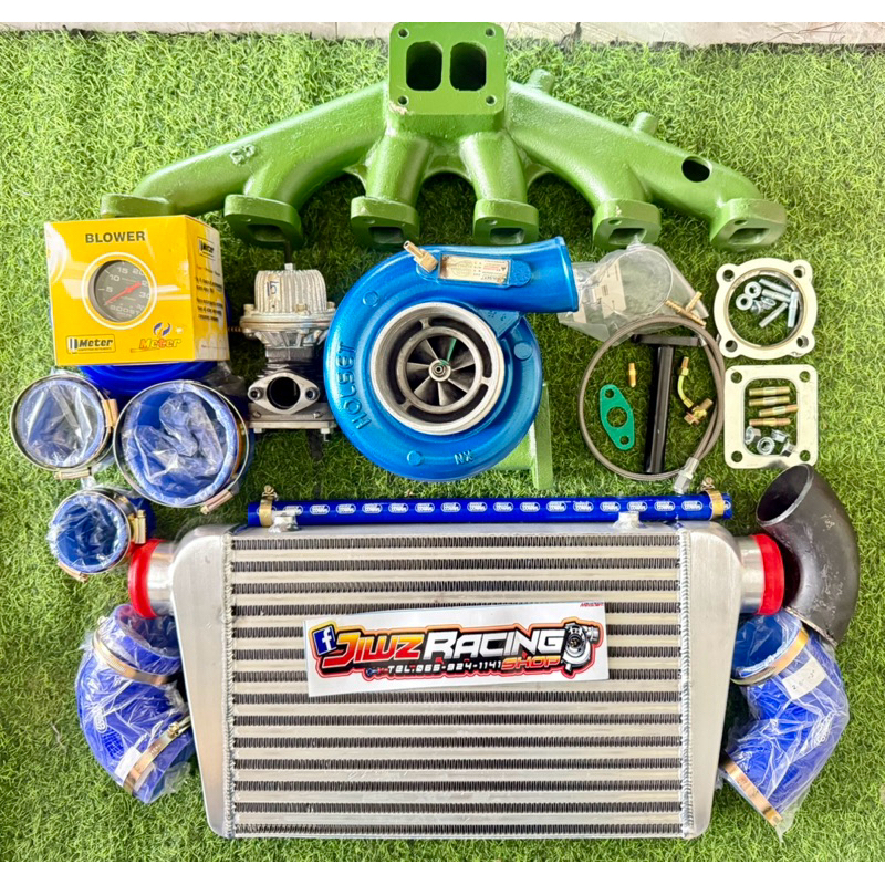 ชุดติดตั้งเทอร์โบ 6BG 6BD 6BB 6BF เทอร์โบ Holset Hx40 เก่านอกแท้ รับประกัน3เดือน