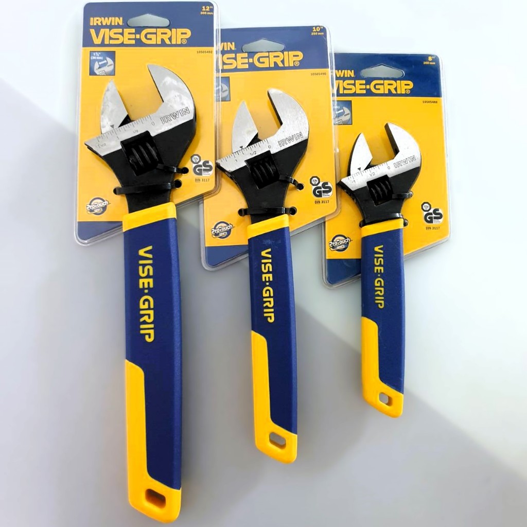 IRWIN Vise-Grip ประแจเลื่อน มีสเกลวัดค่า พร้อมด้ามจับ Pro Touch