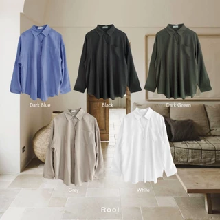 Rool - Salvi Shirt เสื้อเชิ้ตแขนยาวโอเวอร์ไซส์ เสื้อเชิ้ตหญิง