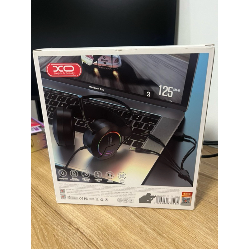 หูฟัง XO-GE-04 game stereo headset มือหนึ่ง