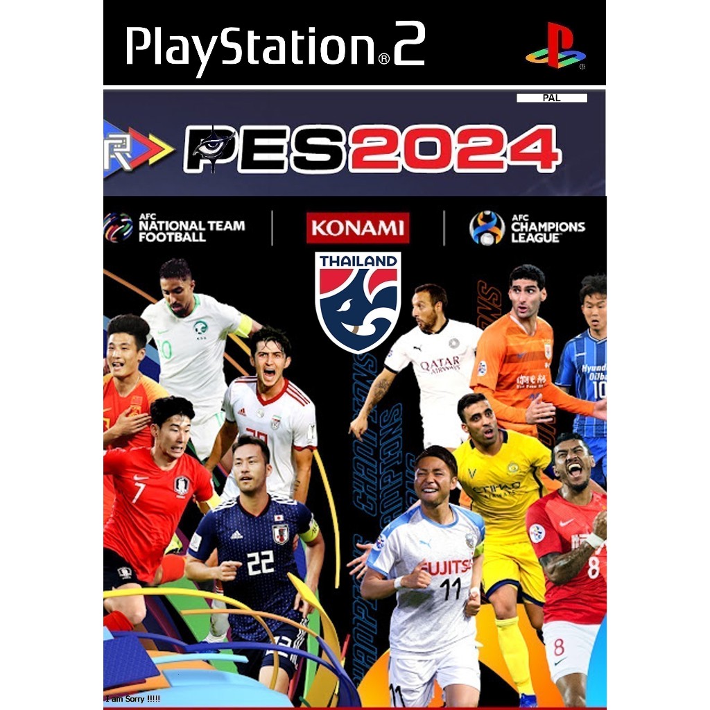 PlayStaion2 - PES2024 FULL ASIA - AFC (จากข้อมูล เดือน กุมภาพันธ์ 2024) *โปรดอ่านรายละเอียดเพิ่มเติม