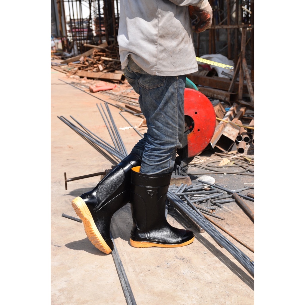 Denso รองเท้าบูทยางพีวีซี รุ่น 111B ใส่นุ่ม ทน เบา สบายเท้า ข้อยาว 12 นิ้ว - รูปที่ 5