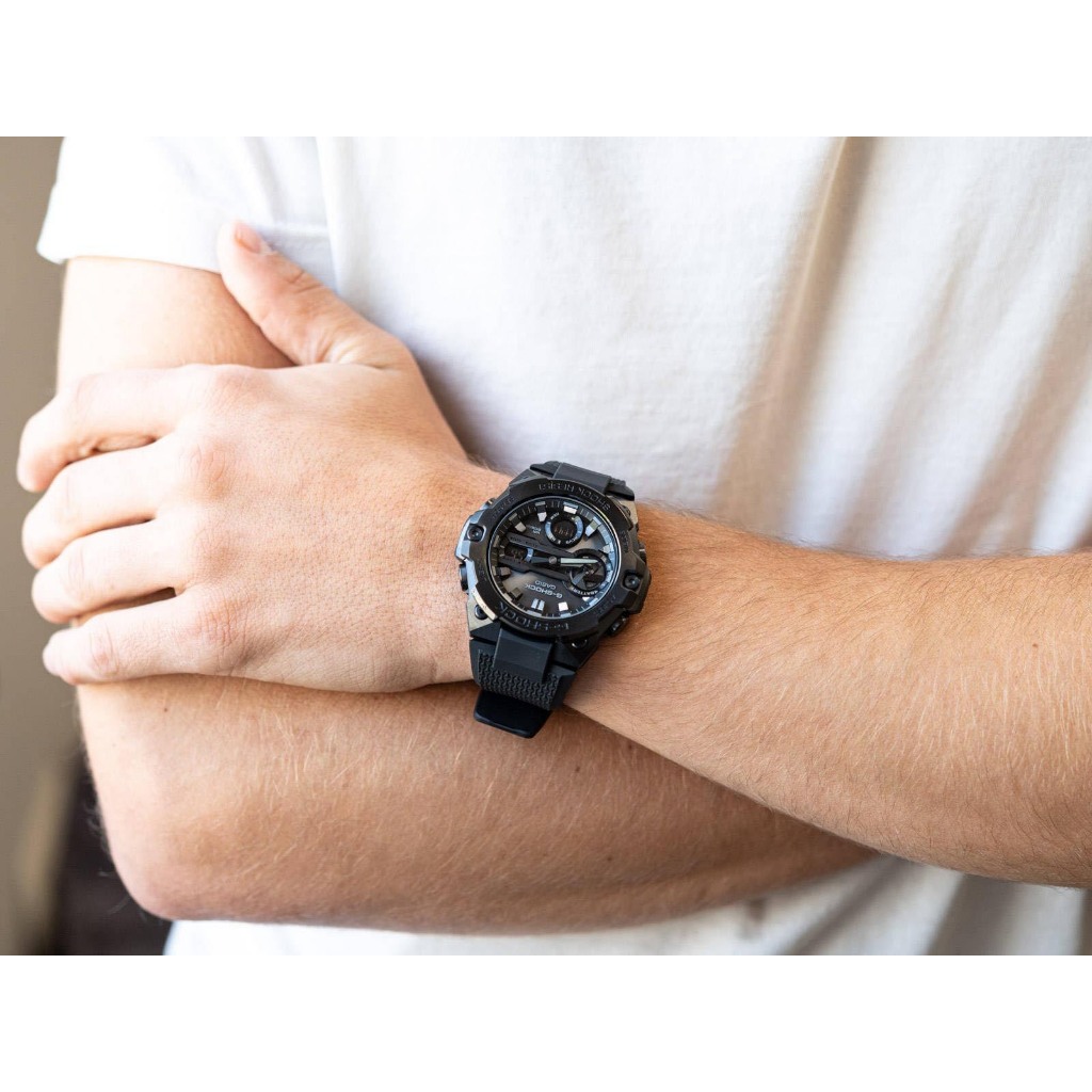 CASIO G-SHOCK GST-B400BB-1ADR (บลูทูธ,ทัชโซล่า) ของแท้ ประกันศูนย์ CMG