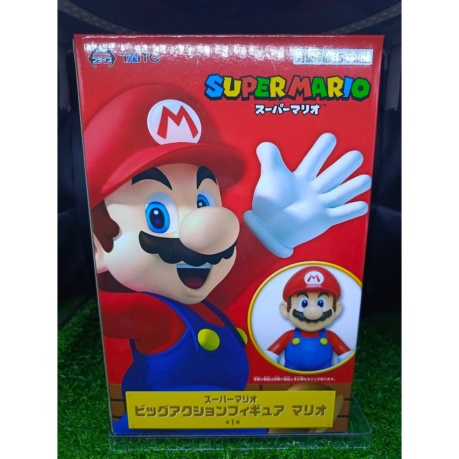 (ของแท้ 30เซน) ซูเปอร์มาริโอ้ Super Mario Big Action Taito Figure