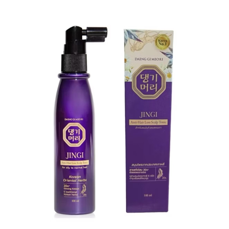 (แถม!!มาส์กหน้า89฿) Daeng Gi Meo Ri Jingi Anti-Hair Loss Scalp Tonic 100 ml. แทงกีโมรี บำรุงหนังศีรษ