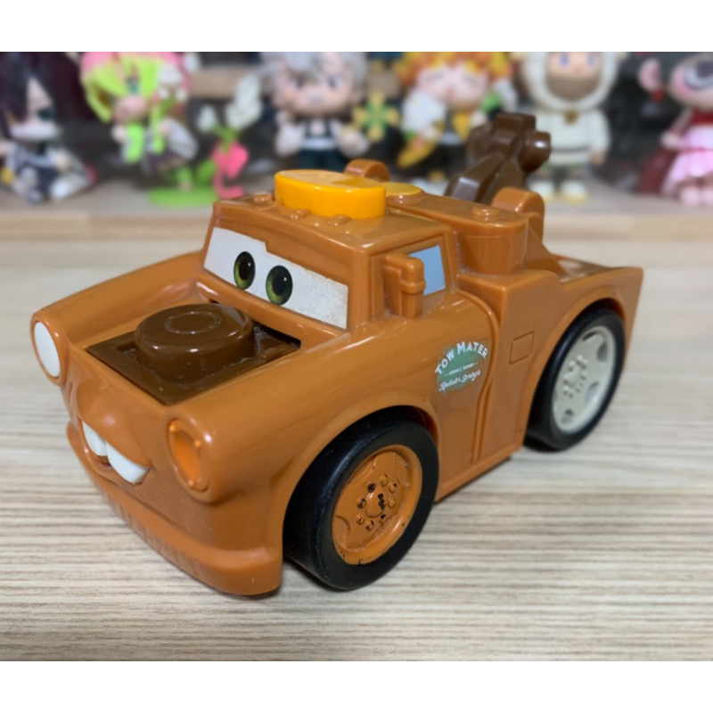 รถคาร์ เมเทอร์ disney pixar cars 2 mater ตำหนิ เครื่องเสีย เข็นมือ