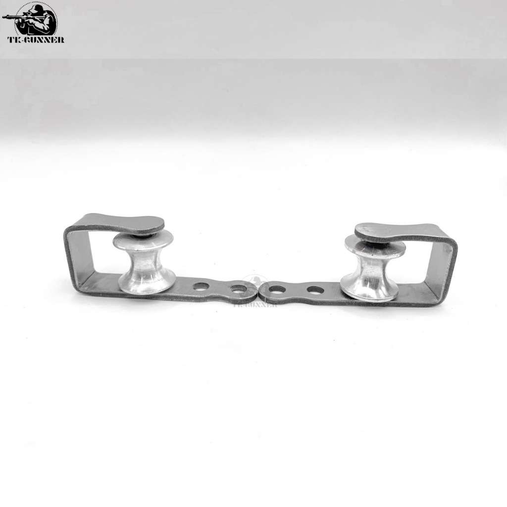 ธนากร โรลเลอร์ เกลี่ยสาย ครบชุด(1คู่) อุปกรณ์เสริมหาปลา อลูมิเนียม สแตนเลส