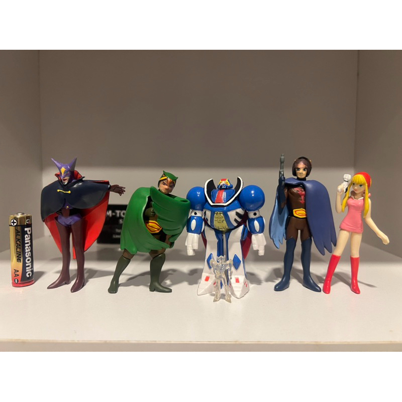 Yujin gashapon gatchaman collection part 2 set of 5