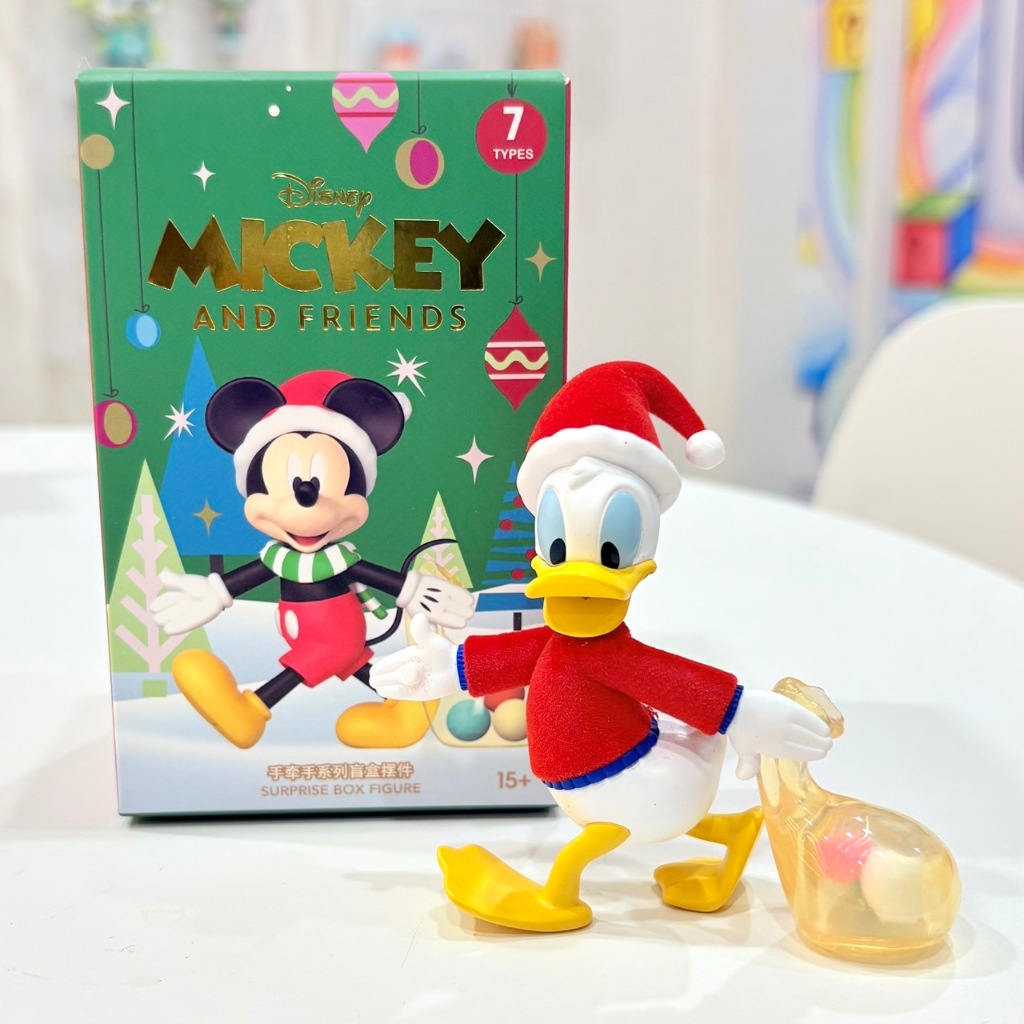 [จุ่ม/พร้อมส่ง] Miniso mickey mouse merry christmas figure