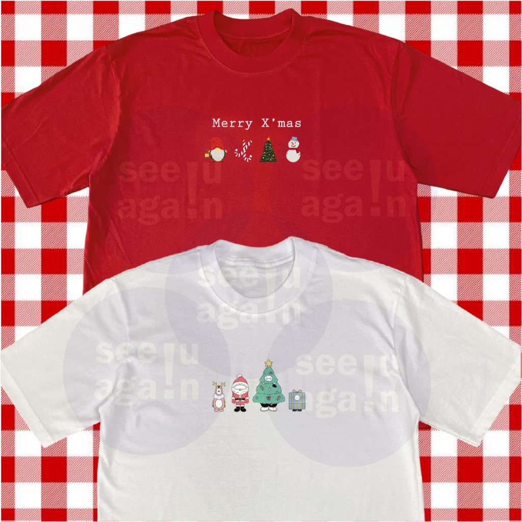 [ New ]เสื้อผู้ใหญ่-วัยรุ่น | X’mas2025 เสื้อคริสต์มาส2568 พร้อมส่ง Merry Xmas คริสต์มาส Christmas โอเวอร์ไซส์