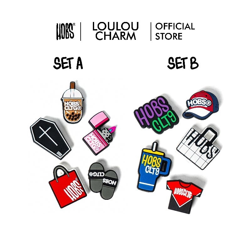 Hobs® LOULOU CHARM | Accessories | Jibbitz | ตัวติดกระเป๋า