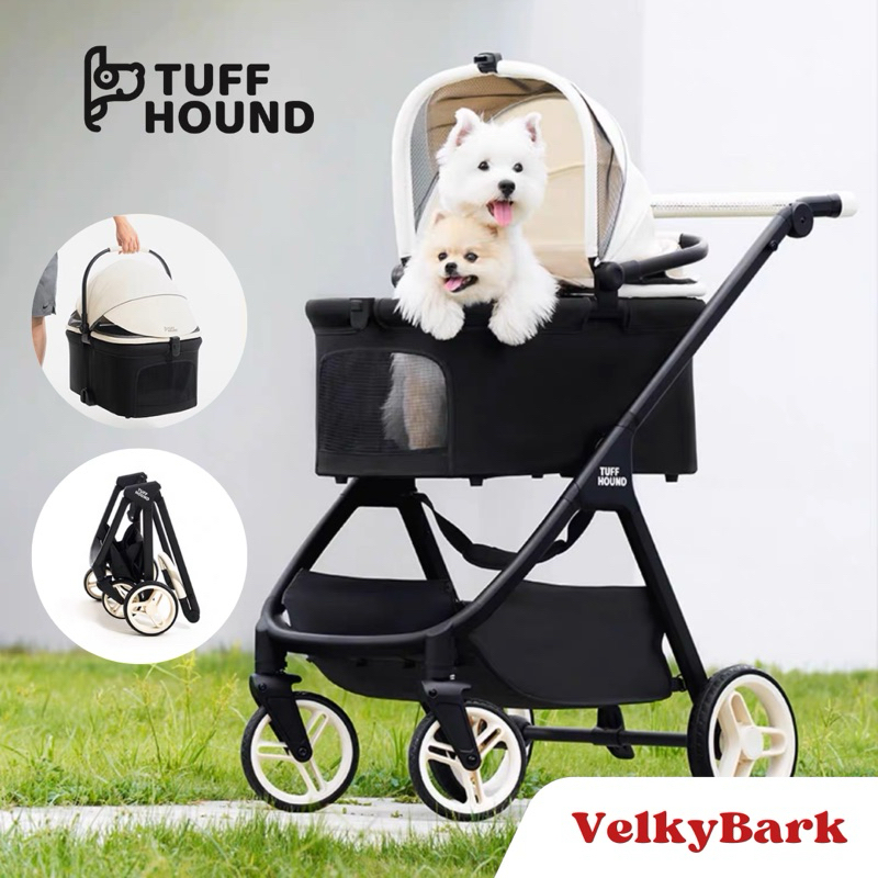 [พร้อมส่ง ] Tuffhound รถเข็นสัตว์เลี้ยงพรีเมียม คุณภาพดี ขนาดกลาง-ใหญ่