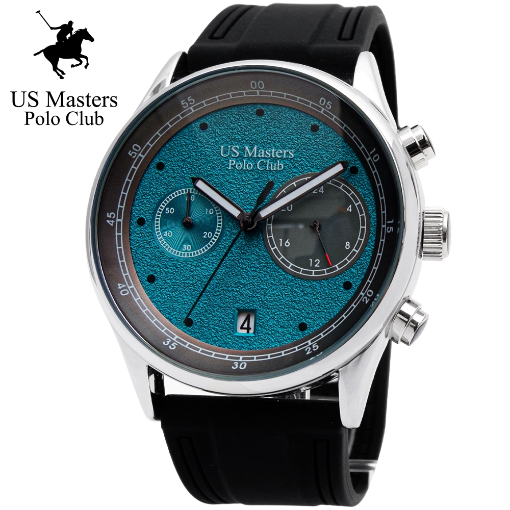 USM-220508S นาฬิกาข้อมือแฟชั่น กันน้ำได้ หน้าปัด 41 mm มีระยะประกัน 1 ปี แบรนด์ US Master Polo Club