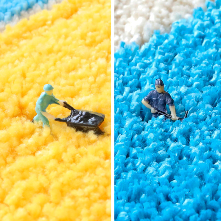 พรมปูพื้น ดูดซับน้ำ