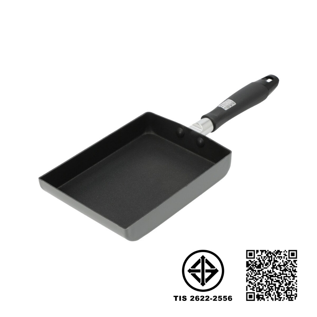 NITORI กระทะ ALUMINIUM OMELET PAN 13X18CM LE