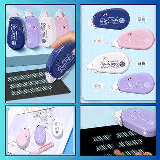 Changli เทปกาวสองหน้ารุ่น Mini Glue Tape ใช้งานง่าย พกพาสะดวก ขนาดเทปกว้าง 6 มม. เทปยาว 6 ม. ลบออกได้ด้วยยางลบ