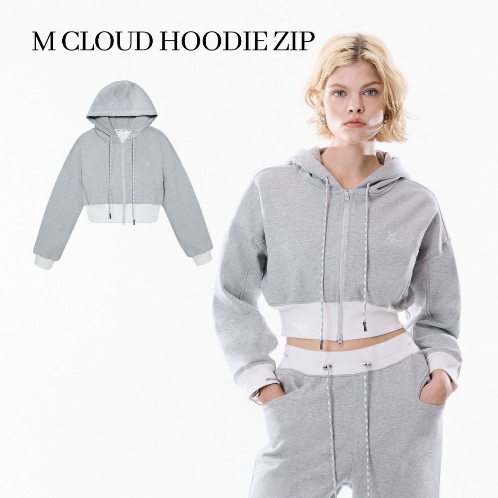 Merge Official - M Cloud Hoodie Zip (พร้อมส่ง)