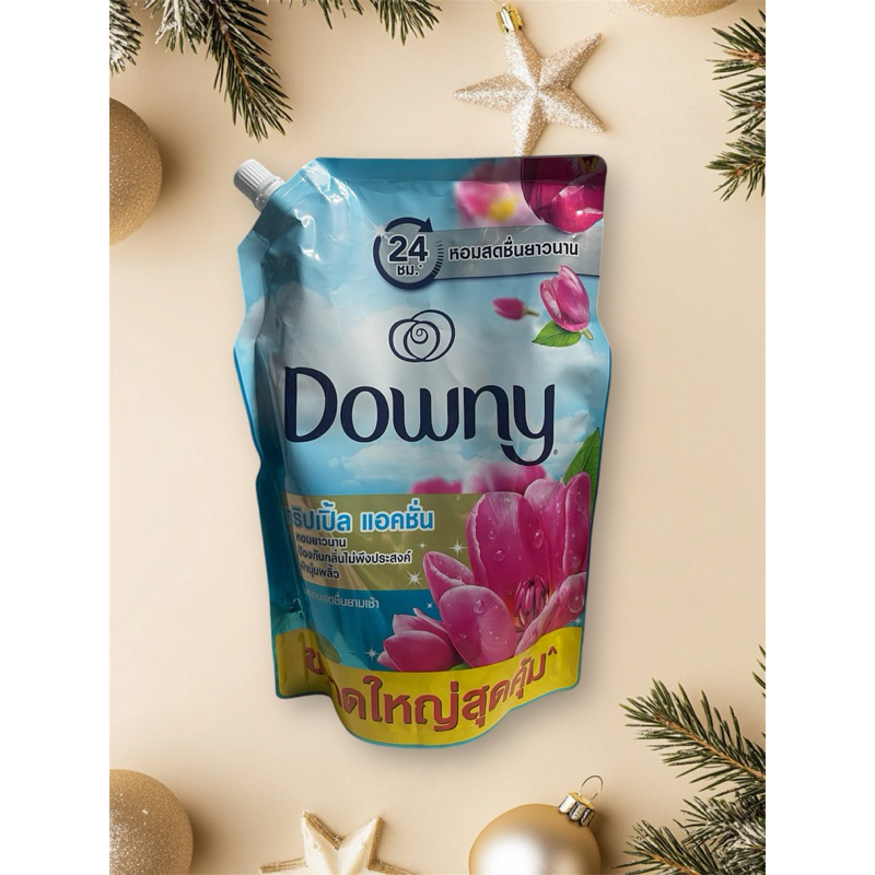 Downyดาวน์นี่น้ำยาปรับผ้านุ่มกลิ่นหอมสดชื่นยามเช้า1ลิตร