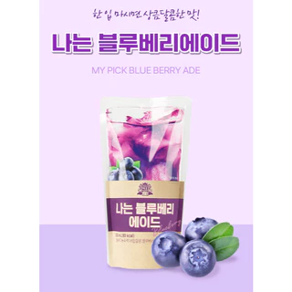 น้ำถุงเกาหลี Korean Ice Drink 230ml สำเร็จรูปพร้อมดื่ม รสเกรฟฟรุ๊ต รสบลูเบอร์รี่ 아이스