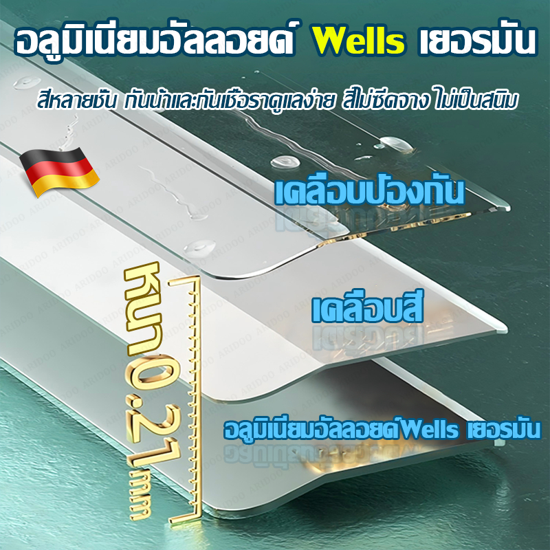 ตกแต่งบ้าน มู่ลี่อลูมิเนียมคุณภาพสูง ARIDOO มูลี่ ทึบแสง 100% มู่ลี่หน้าต่าง ปกป้องความเป็นส่วน มู่ลี่บังแดด ม่านมู่ลี่หน้าต่าง ส่งด่วน สั่งเลย