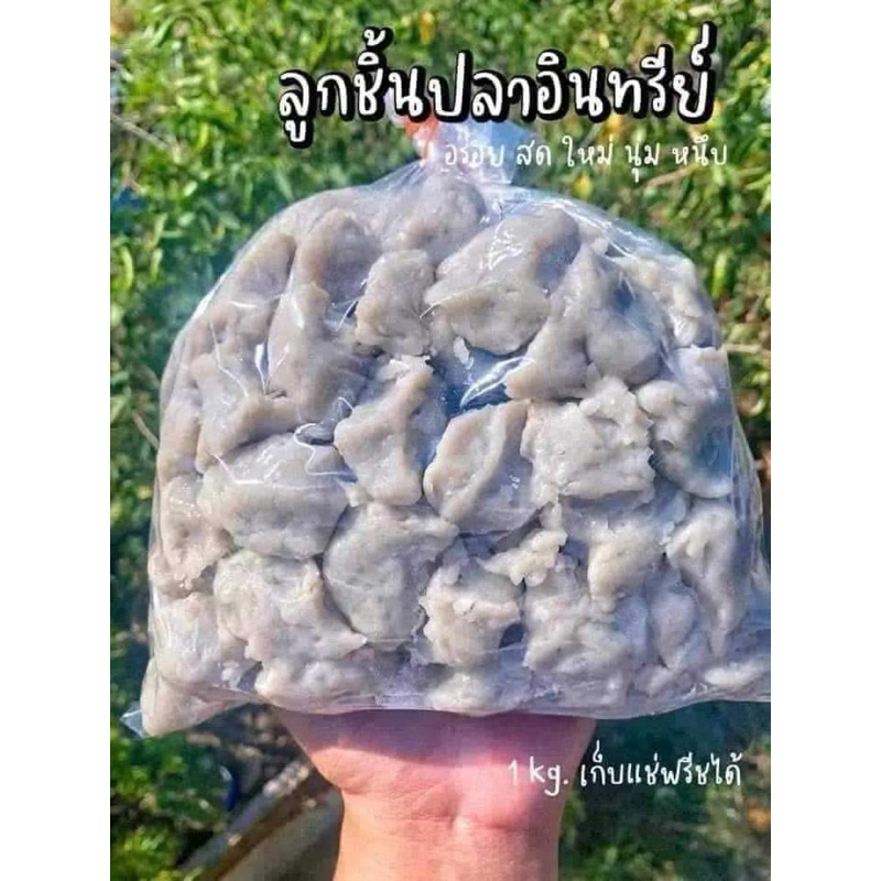 ลูกชิ้นปลาอินทรีย์ ถุงละ 1 กิโล 250บาท