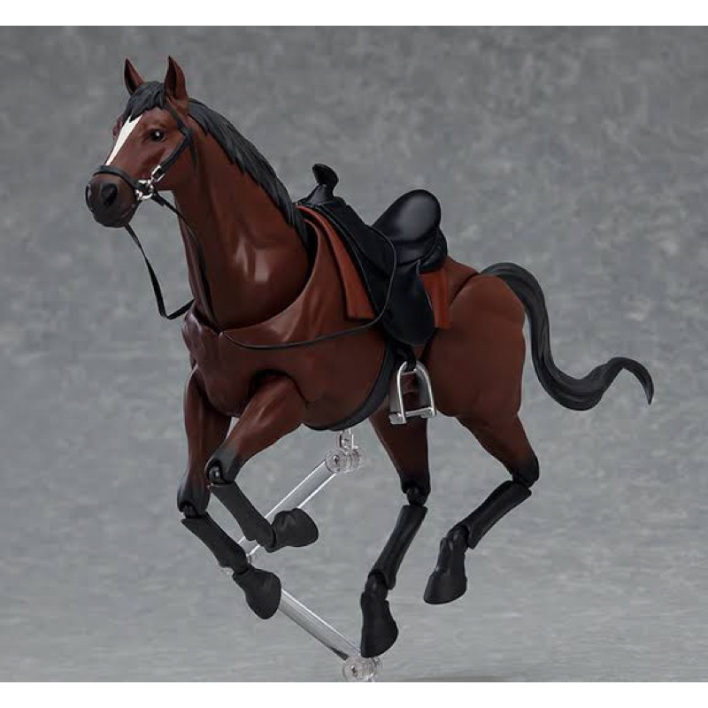 พร้อมส่ง มือสองของแท้💯Figma 490 figma horse ver. 2 (Chestnut) Max Factory (มีตำหนิกาวหลุด)