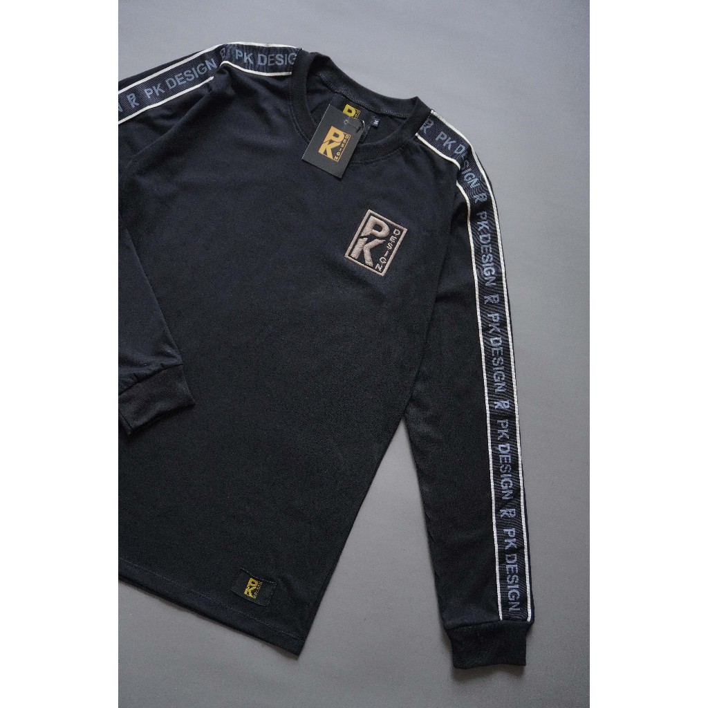 เสื้อยืดแขนยาว PK25 ผ้า Cotton สำหรับชายและหญิง ราคา ถูกที่สุด ดีลบีเคเค แกลเลอรีภาพที่ 2