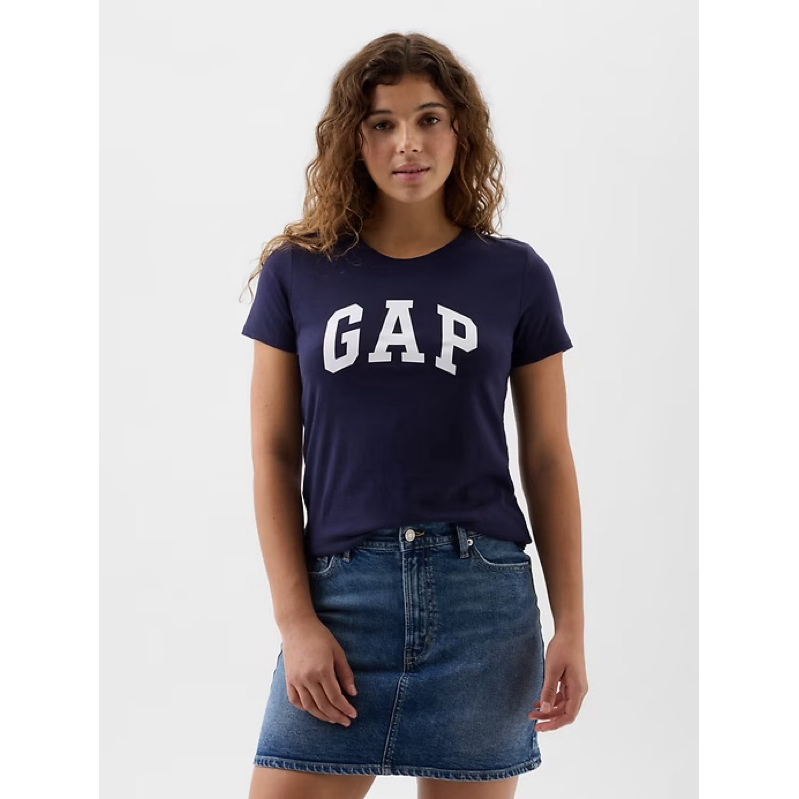เสื้อยืด GAP Women Logo T-Shirt มือ 1 ของแท้ 100%
