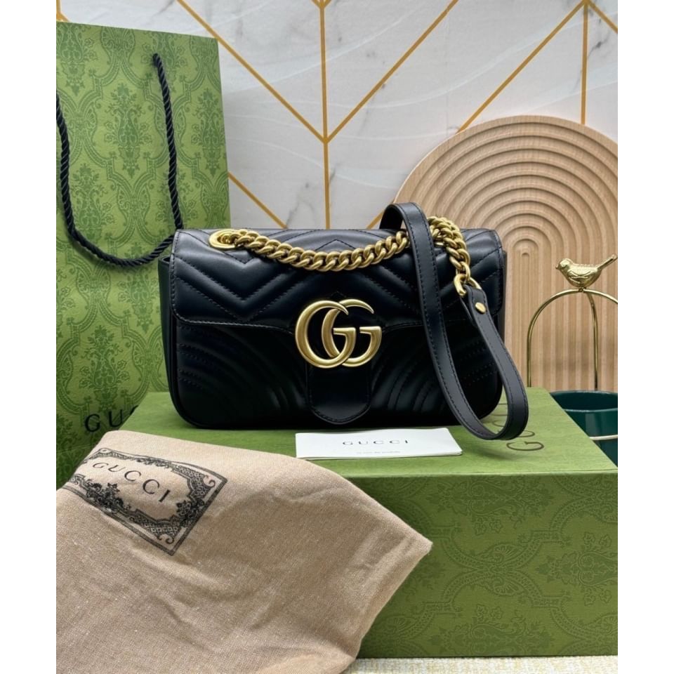 New Gucci Marmont mini Shoulder bag  Vip *