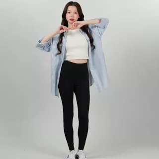 🍒Ninamee เลกกิ้งซับในขายาว ผ้านุ่มยืดสบาย กางเกงเลกกิ้งผู้หญิง สาวอวบใส่ได้ กางเกงซับขายาว เลคกิ้งขายาว