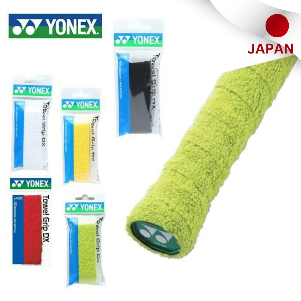 【ใช้โค้ดเหลือ 191.-】【พร้อมส่ง】ถูกที่สุด Yonex Japan🇯🇵 กริปผ้า กริปพันด้าม ไม้แบดมินตัน  1 ชิ้น 【AC40