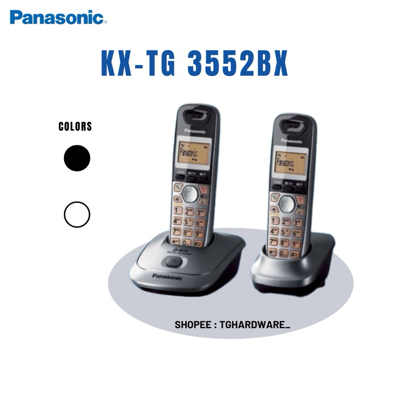 โทรศัพท์ Panasonic KX-TG 3552BX พานาโซนิค