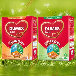 นมผง ดูแลค ดูโปร ไอรอนพลัส Dulac Dupro Iron+ สูตร1&2 ขนาด 500-2200g Exp 02/2027