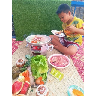 เตาถ่านเตาหมูกระทะเตาปิกนิกเตาอเนกประสงค์พร้อมส่งขนาด30เซนติเมตร