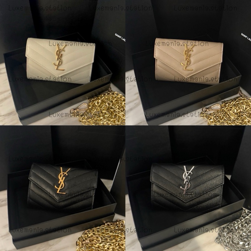 : New!! YSL Card Holder ปี 22 ก่อนกดสั่งรบกวนทักมาเช็คสต๊อคก่อนนะคะ