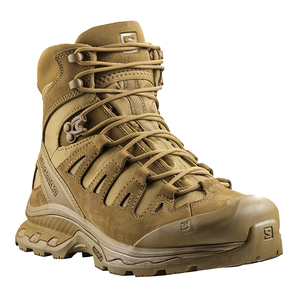 Salomon - Quest 4D FORCES 2 EN [Coyote] รองเท้าผู้ชาย คอมแบท บูท สีทราย ปีนเขา สำหรับเดินป่า ทนทาน