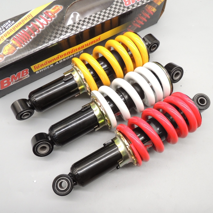 โช๊คหลัง โช๊คเดิมๆ สำหรับรุ่น SONIC LS125 MSX NSR  ความยาว 255MM โช๊คหลังฺฺฺBMB โช้คหลัง
