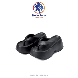 Hello Pony รองเท้าส้นสูง รองเท้าแตะหูหนีบ แฟชั่นสำหรับผู้หญิง EVA กันลื่น กันน้ำ รุ่น MHM4008